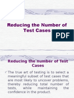 1reducing The Number of Test Cases