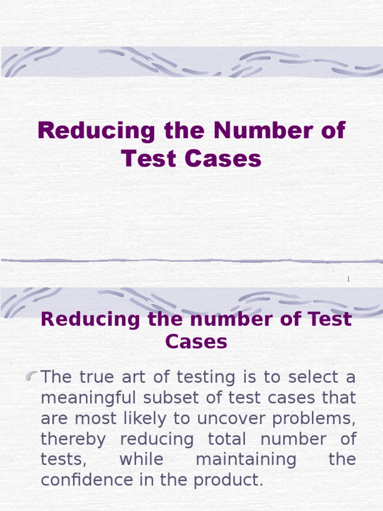 Effective Test Case Reduction Strategies | PDF | Risk Management | Risk