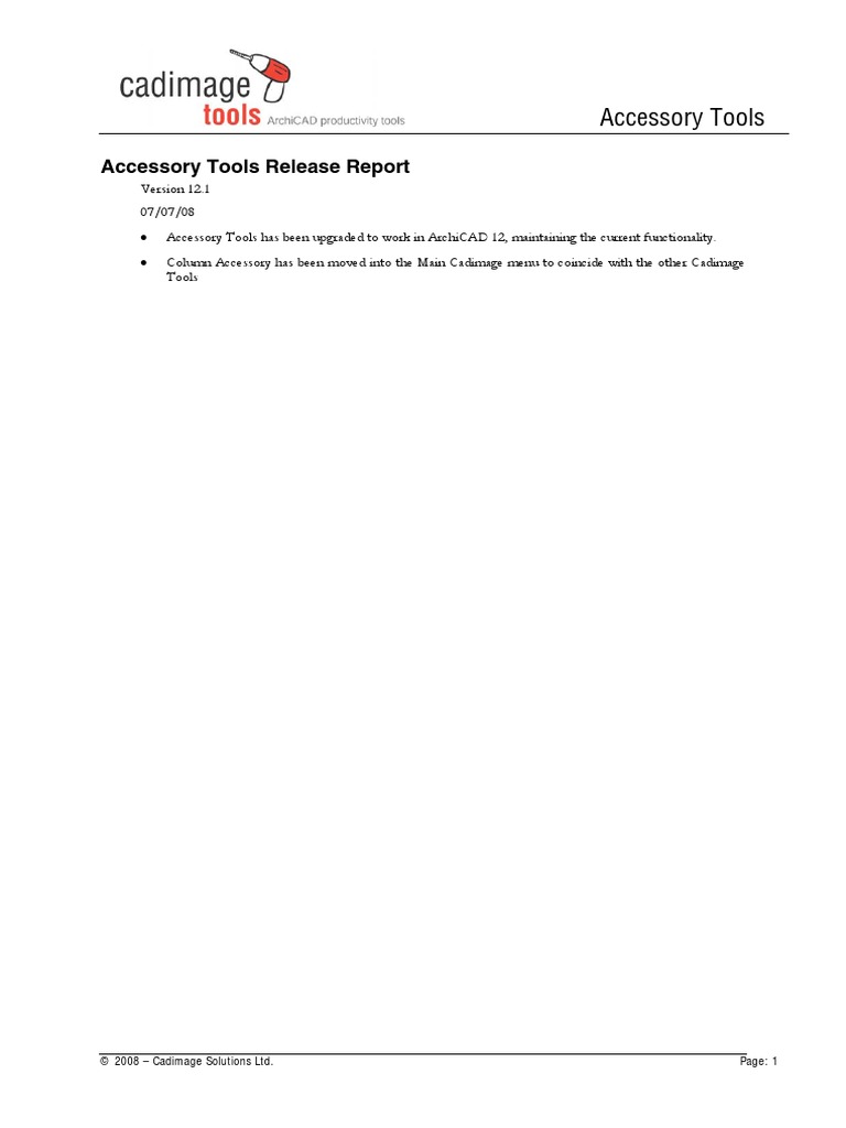 ACC Release Report | PDF | Computers