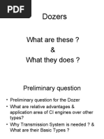 Dozers: What Are These ? & What They Does ?