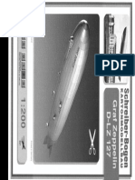 (Paper Model) - (Schreiber Bogen) - Airship D-LZ 127 Graf Zeppelin