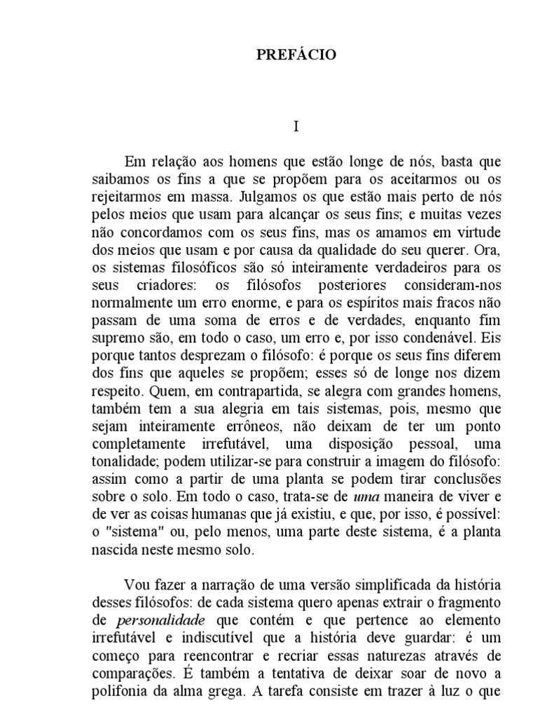 A Filosofia Na Idade Trágica Dos Gregos