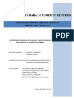 Informe de Coyuntura Economica Pereira 2015