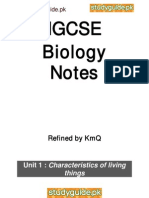 IGCSE Biology Notes