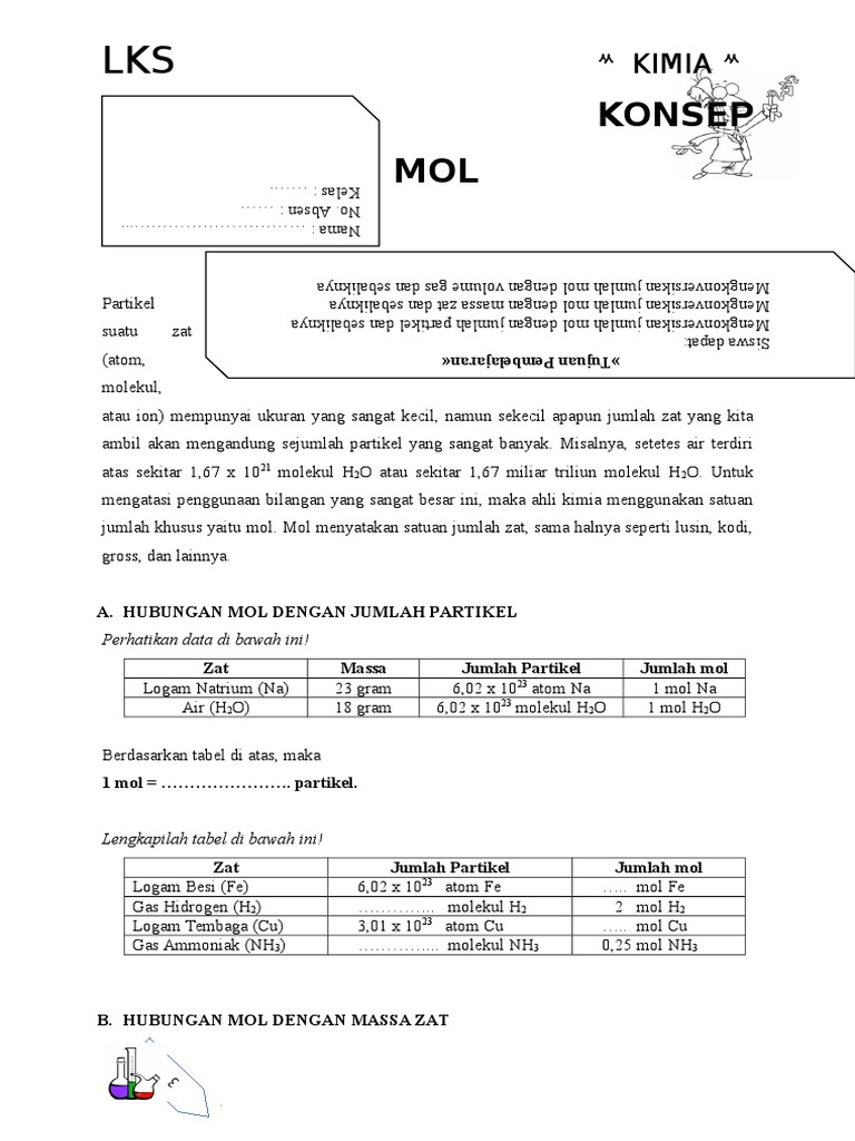 Lks Konsep Mol