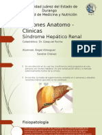 Síndrome Hepatorrenal Almaguer y Chavez