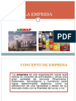 Concepto de Empresa