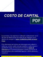 Costo de Capital