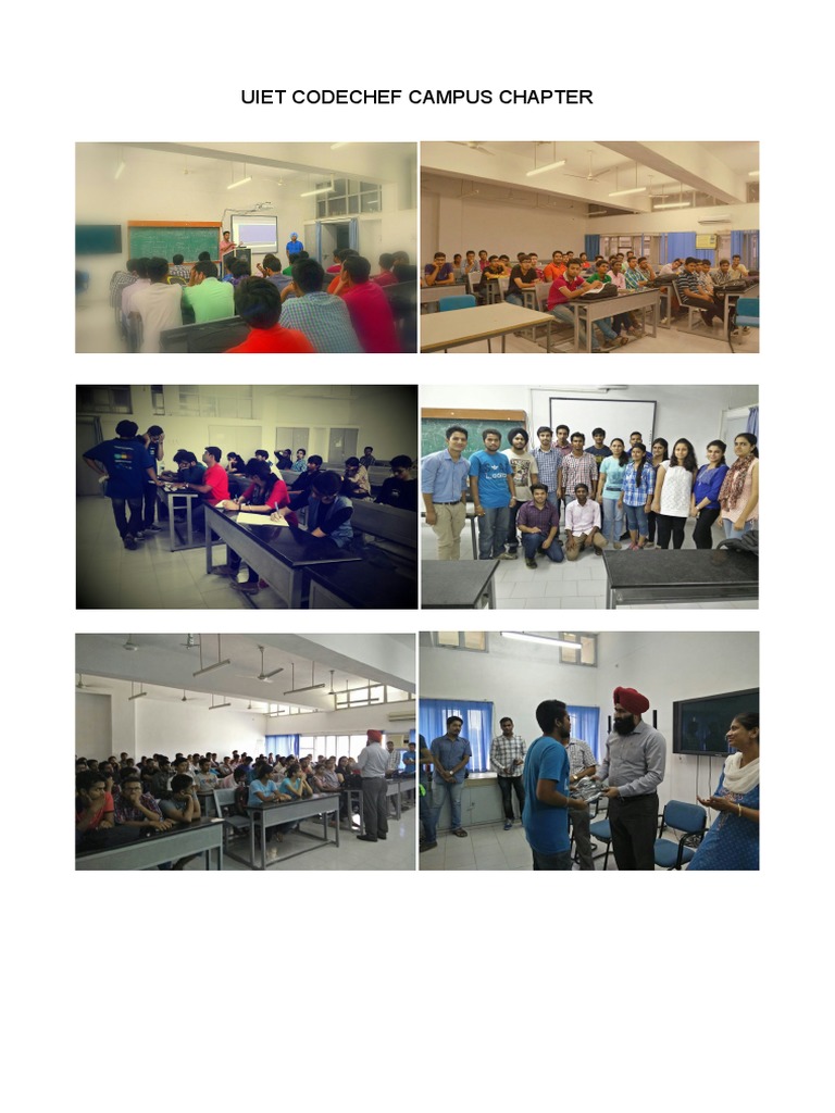 UIET CodeChef Campus Chapter Overview | PDF | Computers
