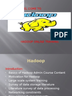 The Best Hadoop Online Training in India, USA, UK