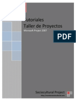 Download Tutorial Microsoft Project 2007 by Sociocultural Project SN2906082 doc pdf