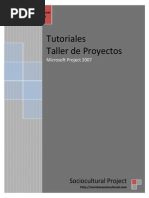 Download Tutorial Microsoft Project 2007 by Sociocultural Project SN2906082 doc pdf