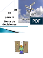 Herramientas Para La Toma de Decisiones