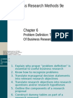 Chapter 6 Problem Definition Zikmund.ppt