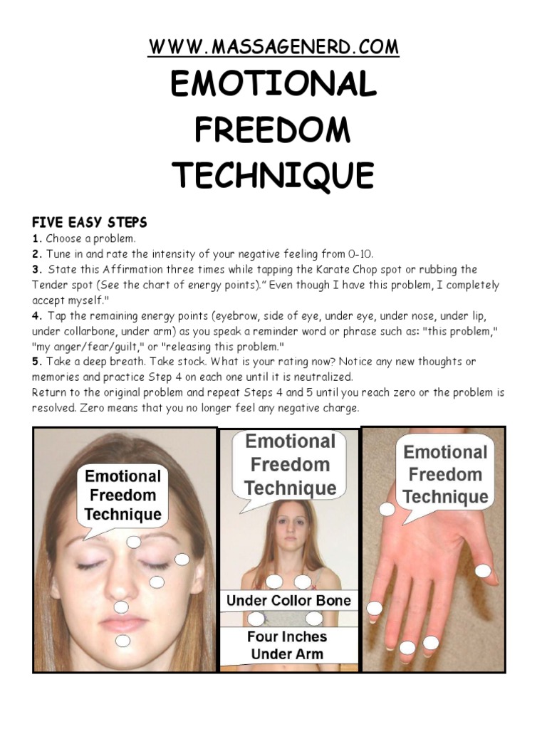 Emotional Freedom Technique Guide | PDF | Self-Improvement | Wellness