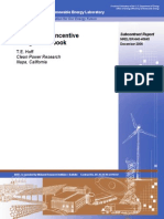 Photovoltaic Incentive Design Handbook: T.E. Hoff
