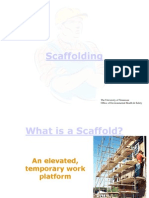 Scaffolding: The University of Tennessee Office of Environmental Health & Safety