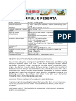 Contoh Formulir Menyapa Negeriku