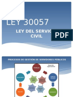 Ley de Servicio Civil 30057