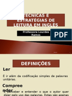 Estratégias de Leitura