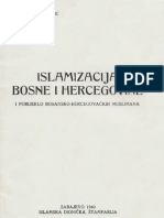 Islamizacija Bosne I Hercegovine I Porijeklo Bosansko-Hercegovačkih Muslimana - Mehmed Handžić