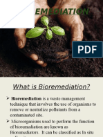 Bioremediation