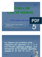 Historia de Los Numeros