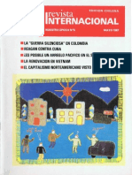 Revista Internacional-Nuestra Época-Edición Chilena de Mayo de 1987