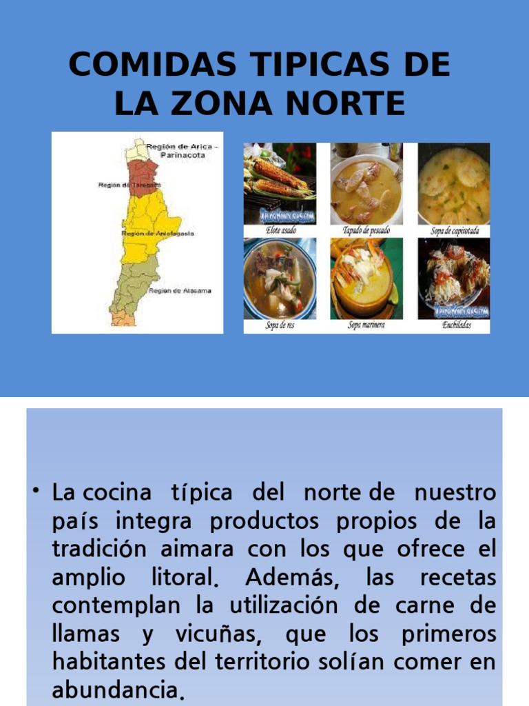 Comidas Típicas de la Zona Norte de Chile | PDF | Ciencias sociales ...