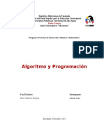 Algoritmo y Programacion - SAMARY