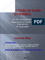 Dr Kirti Chandra Sahu on Fluid Dynamics