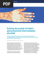 India’s Petrochemical Intermediates Shortfall - November 2015