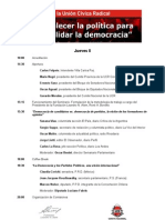 Programa Seminario