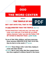 The Temple of God