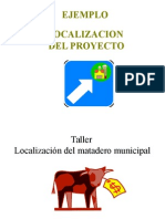 If 07 Localizacilocalizacion de proyecyoson