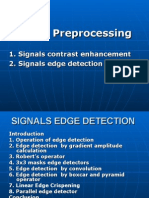 Signals Preprocessing Edges