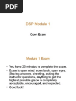 DSP Module 1