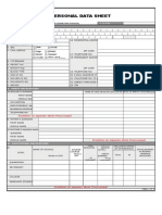 Pds Form Template