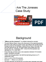 Where Are The Joneses Case Study