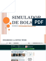 Simulador de Bolsa - Instructivo