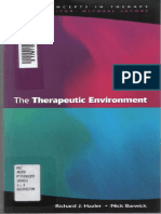 Richard Hazler - The Therapeutic Environment