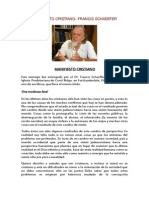 Francis a. Schaeffer - Manifiesto Cristiano