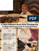 Un Librito Infantil Sobre El Día de Acción de Gracias - A Little Children's Book About Thanksgiving