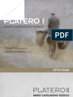 Castelnuovo-Tedesco, M. - Platero and I (C. Fox, Wynberg)