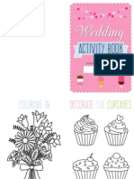 Wedding Activity Book