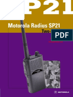 Motorola SP21 Brochure PDF
