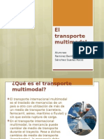 El Transporte Multimodal