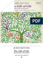RUTTER, J. - Choral Music (The Gift of Life and 7 Sacred Pieces) (Cambridge Singers, Royal Philharmonic, Rutter)
