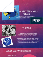 Disabilities and Films