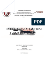 Estrategias y Tacticas Del Mercadeo